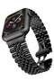 Replacement Band for Apple Watch Ultra & Series 8-2 SE, Stainless Steel (Black)