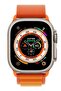 Apple Watch Ultra Straps, Women Men, Woven Loop Titanium G-Hook Sport Band for Apple Watch, Starlight, 44/45/49mm - 4