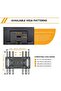 TV Stand for 26-75 Inch TV, Wall Mount with Double Arm Bracket, 40kg Capacity. - 3