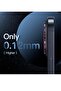 Camera Lens Protector for iPhone 15 Pro/Pro Max, Full Coverage 9H Tempered Glass, Matte Metal, Blue - 4