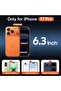 iPhone 17 Pro 6.3-inch Clear Case with Tempered Glass Screen Protector - 2