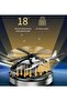 Blue Helicopter Solar-Powered Car Air Freshener – Rotating Aromatherapy Ornament with Aviation Alloy Build - 6