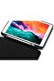 iPad 10.2-inch Case (9th/8th/7th Gen) with Pencil Holder - Slim TPU Trifold Cover - Black - 6