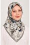 Nevada Large Size Organic Cotton Scarf - 120 X 120 - 06580