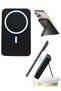 MagSafe Power Bank 10000mAh, Foldable Stand, Dual Type-C & USB, Fast Charging for iPhone/Samsung/Pixel
