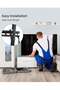 Tilting TV Wall Mount for 26-55 Inch LCD LED Screens, VESA Max 400 x 400 mm Maximum Capacity 45 kg, TV Wall Mount 55 Inches - 5