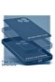 Case for iPhone 15 Pro Max, Classic Liquid Silicone Shockproof, Durable, Anti-Drop, Full Protection cover (15 Pro Max, Blue) - 3