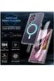 Samsung S24 Ultra Case, Magnetic Shockproof Drop Protective Translucent Matte Back - 2