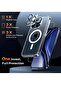 5-in-1 Magnetic Clear Case for iPhone 15 Pro 6.1-Inch with 2 Screen & 2 Camera Protectors - 4