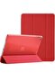 iPad 10.2 Case - Slim Stand Hard Back Shell Protective Smart Cover for iPad 9th/8th/7th Gen - Red