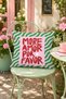 More Amor Por Favor Text Printed Decorative Throw Pillow Cover Bohemian Balcony Decor 43X43 cm - 4