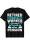 Retired Postal Worker Mailman Retirement T-Shirt 180g - 7
