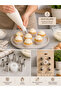 8 Piece Stainless Steel Piping Tip Set - 8 Piece Set Compatible with Silicone Piping Bags, with Cloth Piping Bag - 2