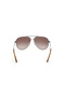 Shiny Satin Gunmetal Uv400 Metal Male Sunglasses - 4