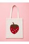 Punch Embroidered Cloth Bag, Shoulder Bag, Tote Bag (40X40Cm) - 2
