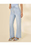 Women's Light Wash Straight Leg Jeans