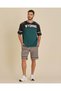 Men Green And Black Sports T Shirt - 2