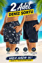 Men's Swim Shorts with 3 Pockets and Lining