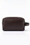 4273 100% Genuine Leather Handbag Clutch Bag Analin Brown - 3