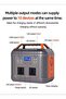 500W Portable Power Station 240V | 537Wh LiFePO4 Battery Generator | AC/DC Inverter, USB & 12V Output - 8