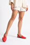 Valenza Women's Genuine Leather Casual Shoes - Red - 7