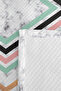 Marble Geometric Mint Young Room Single Pique Set - Powder Anthracite 160X220 cm Bedspread - 7