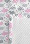 Cloud Star Pink Children's Room Single Pique Set - Gray 160X220 cm Quilted Bedspread - 7