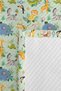 Safari Animal Kids' Room Single Pique Set - Pastel Tropical Colored 160X220 cm Bedspread - 7