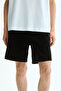 Fitilli Kadife Şort Loose Fit - 2