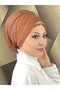 Gold Stone Evening Dress Shawl Bonnet - 2