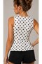 Polka Dot Peplum Detailed Knitted Blouse Ss26Bz0186 - 3
