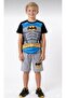 Boy's Printed Shorts Set-39871 - - 3