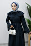 Baby Collared Buttoned Dress Tsd260250 Navy Blue - 2