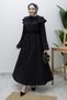Baby Collared Buttoned Dress Tsd260250 Black - 5