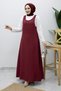 Inner Layer Gilet Dress Tsd260247 Fuchsia - 3