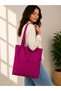 Women's Zippered Hand and Shoulder Bag Fabric Tote Bag Canvas Bag School Bag Custom Made Creation - 4