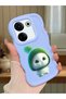 Tecno Camon 20 Compatible Case Camera Protector Blue Silicone Couple Phone Case Cute Pattern