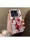 Oppo Find X9 Pro 5g Compatible Silicone Edge Hard Back Case Couple Phone Case with Floral Pattern - 3