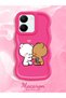 Vivo Y36 5g Compatible Case Camera Protection Red Silicone Couple Phone Case Cute Pattern - 2