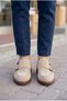 Genuine Suede Leather, Very Stylish Men's Loafer Shoes, Genuine Leather Inside and Outside, Double Buckle (237-238-562-563) - 2