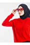 Soft Textured Hooded Women's Knitwear - 2