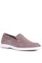 - Genuine Suede Leather Beige Color Men's Loafer - 115-K664 - 3
