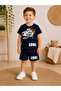Crazy Boy Printed Boys' Shorts and Top Two-Piece Summer Cotton Set