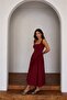 Square Neck Maxi Dress Suitable for Casual and Formal Occasions - 7
