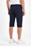 Men's Large Size Relaxed Fit Straight Leg Lycra Fabric Capri Bgl-St05584 - 4