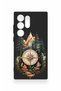 Samsung S24 Ultra Compatible Compass Forest Pattern Silicone Case - 2