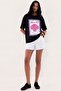 Dolce Vita Patterned T-Shirt Black - 2