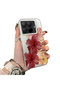 15t Pro Compatible Silicone Edge Hard Back Case Couple Phone Case with Floral Pattern