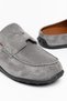 Ugan Women's Gray Suede Poly Sole Detailed Slippers - 3
