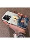 Oppo Reno 14 Pro 5g Compatible Silicone Edge Hard Back Case Couple Phone Case Tower Pattern - 2